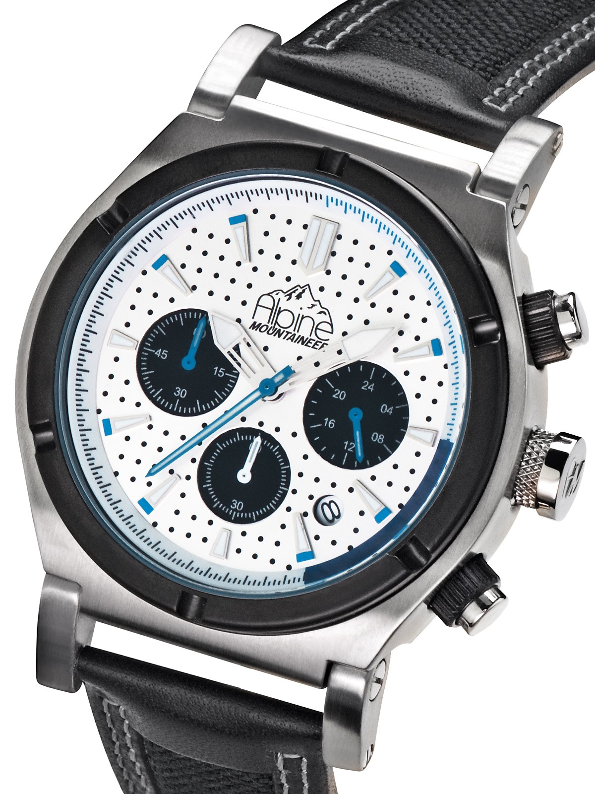 Alpine Mountaineer Liskamm 103_AM_Liskamm_BL Elegante orologio da uomo Miglior design