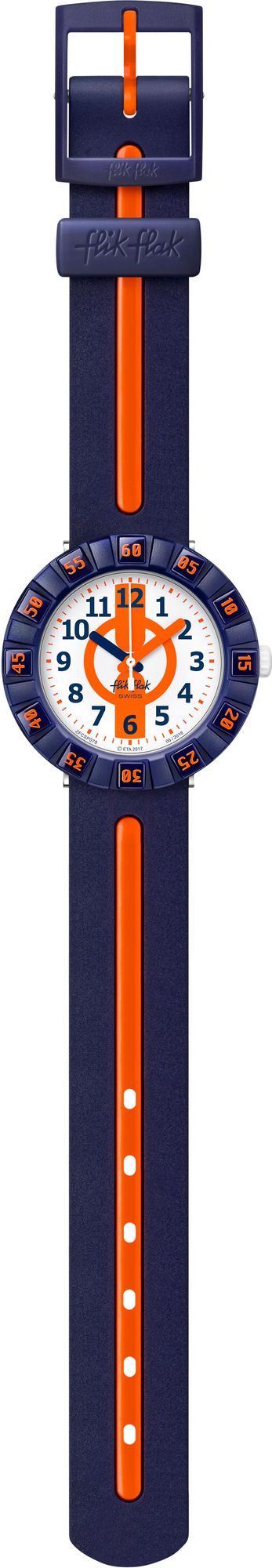 Flik Flak ORANGE AHEAD FCSP078 Montre élégante pour enfants