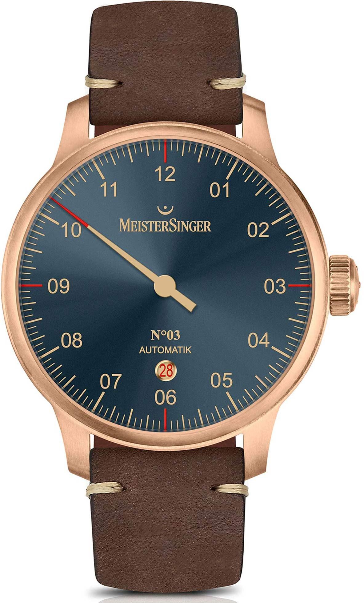 MeisterSinger Bronze Line N°03 AM917BR Orologi