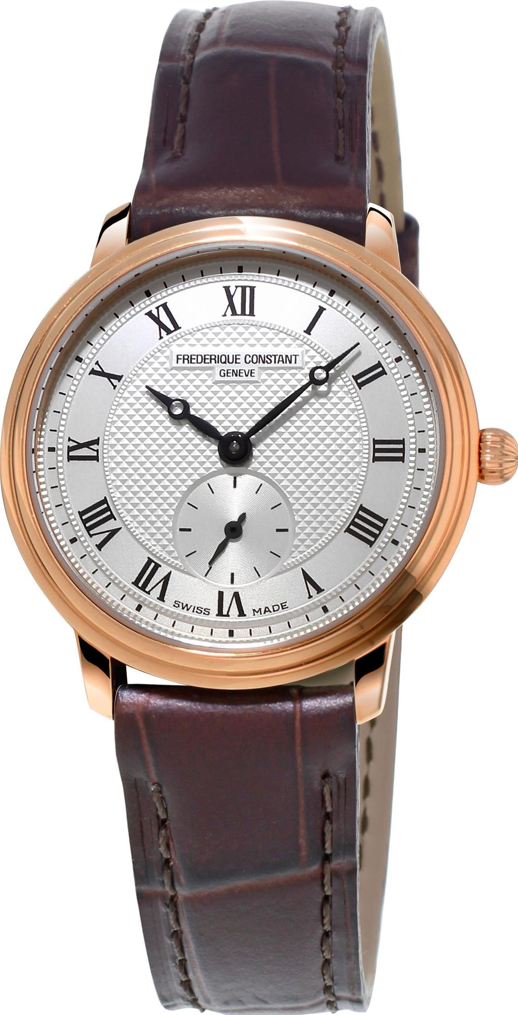 Frederique Constant Geneve Slimline Ladies and Gents Small Second FC-235M1S4 Orologio da polso donna