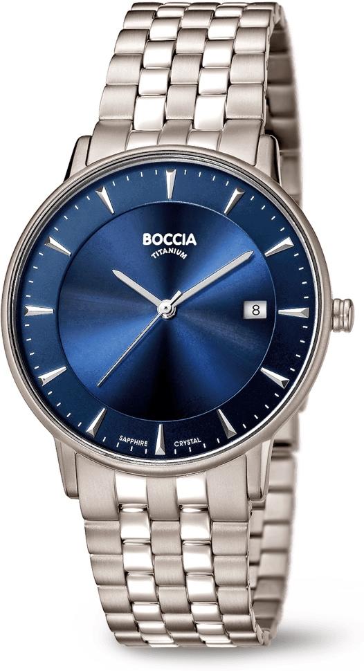 Boccia Superslim 3607-03 Heren armbandhorloge