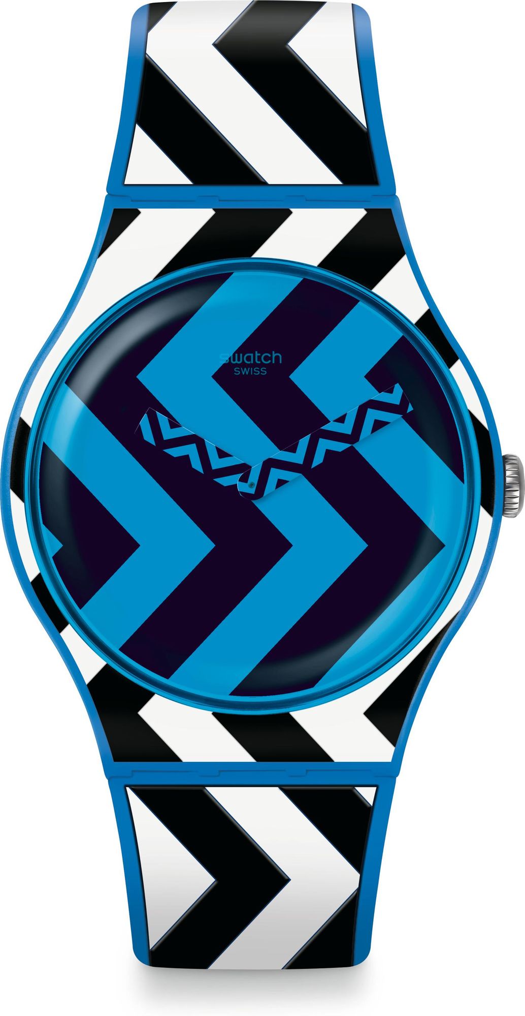 Swatch New Gent BLUZAG Bau Swatch SUOS111 wristwatch