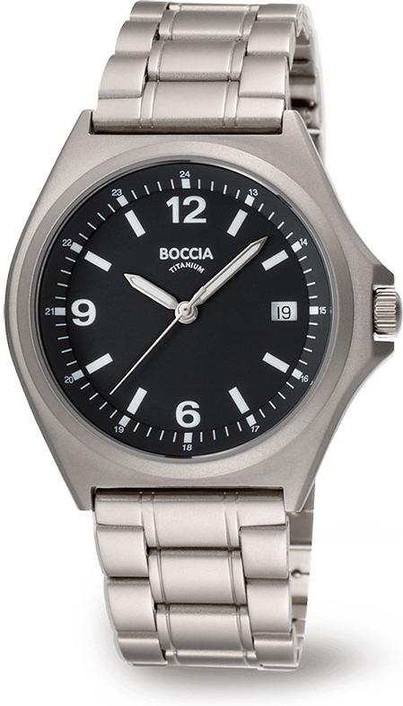 Boccia Titanium 3546-01 Montre-Bracelet pour hommes