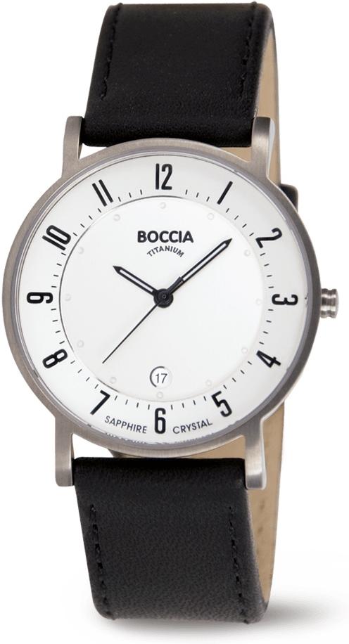 Boccia 3533-03 Montre-Bracelet pour hommes