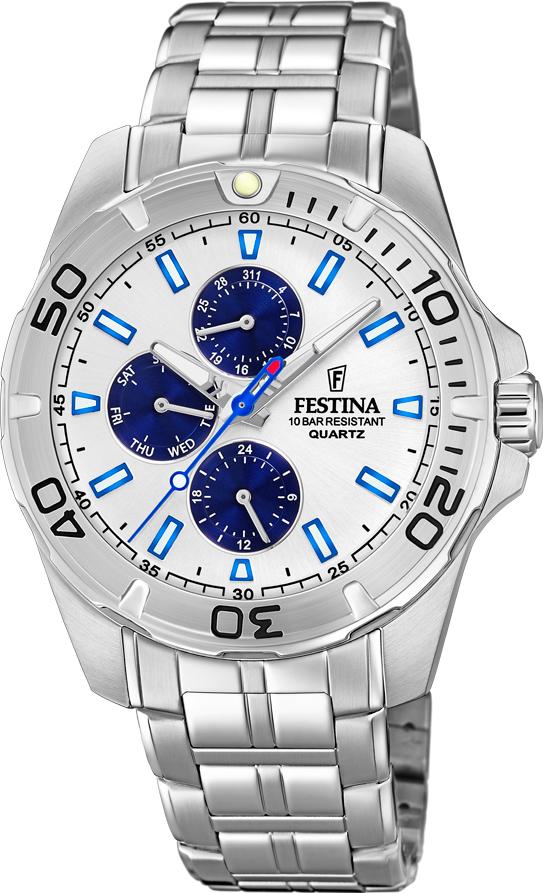 Festina Multifunktion F20445/1 Heren armbandhorloge