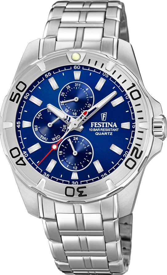 Festina Multifunktion F20445/2 Montre-Bracelet pour hommes