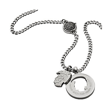 DIESEL Jewellry DOUBLE PENDANT DX1201040 mens necklace