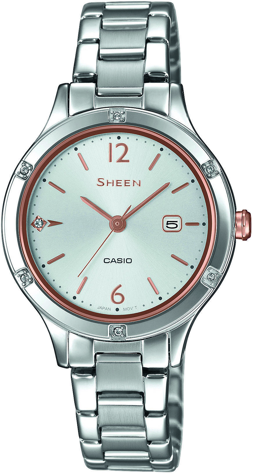 Casio Sheen Classic SHE-4533D-7AUER Montre Bracelet pour femmes