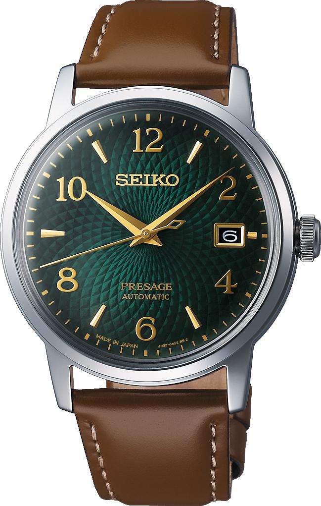 Seiko Presage Cocktail "Mojito" Automatik SRPE45J1 Montre Automatique pour hommes