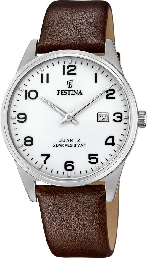 Festina Stahlband Klassisch F20512/1 Herrenarmbanduhr