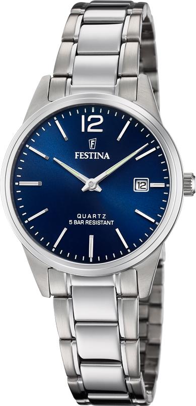 Festina Stahlband Klassisch F20509/3 Orologio da polso donna