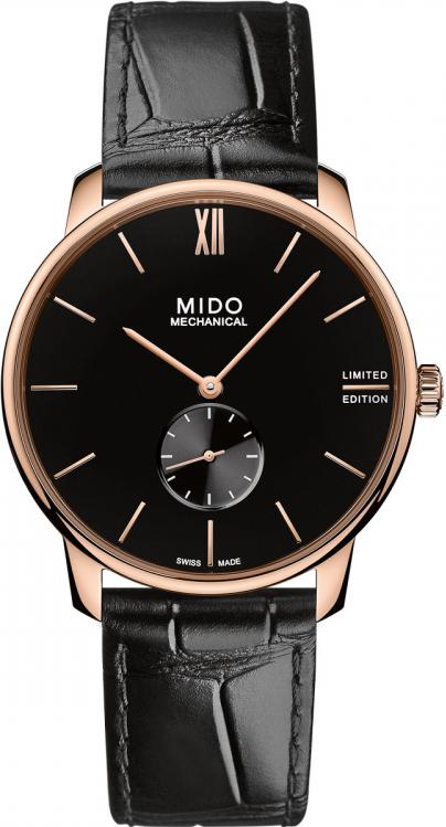 Mido BARONC.II/GR/A/ROSA/LEA.BLACK/ M0374053605000 Montre Automatique pour hommes