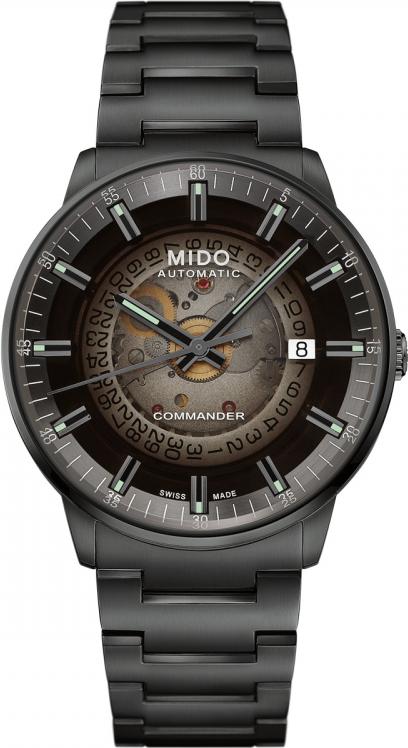 Mido COMMANDER II/GR/A/BLACK PVD/BL M0214073341100 Montre Automatique pour hommes