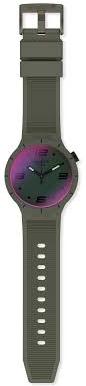 Swatch FUTURISTIC GREEN SO27M105 Montre Unisexe