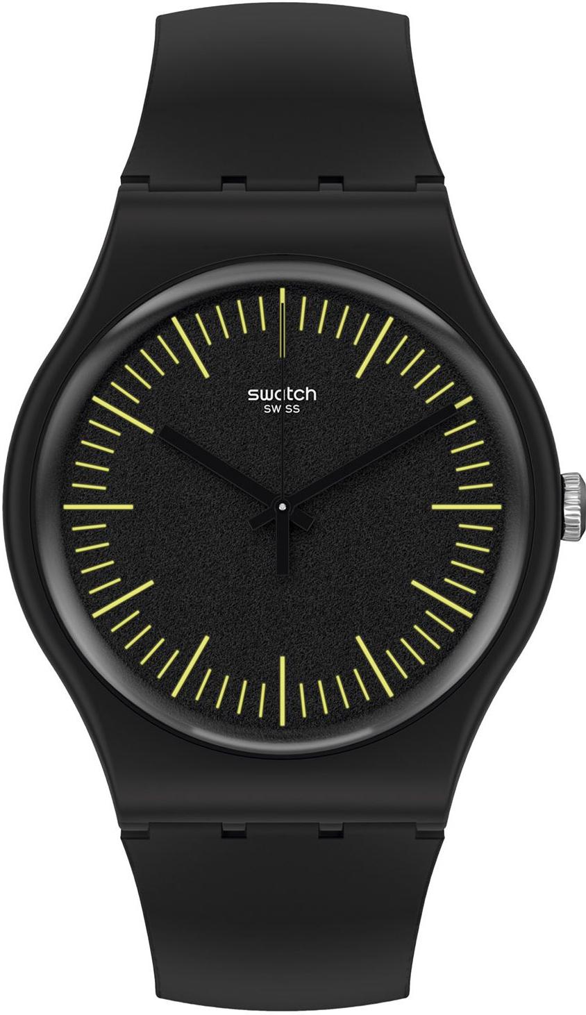 Swatch BLACKNYELLOW SUOB184 Unisex