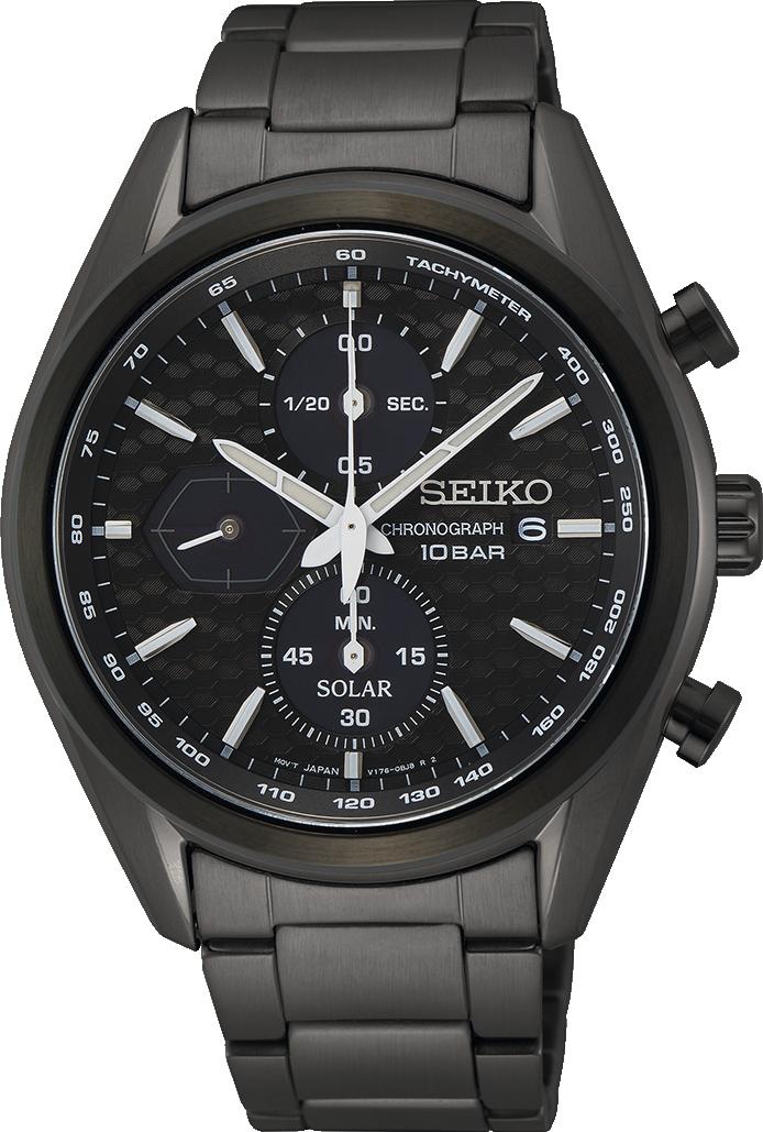 Seiko Solar Chronograph SSC773P1 Mens Wristwatch