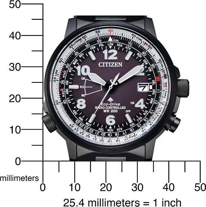 Citizen Eco Drive Funkuhr CB0245-84E Heren arm