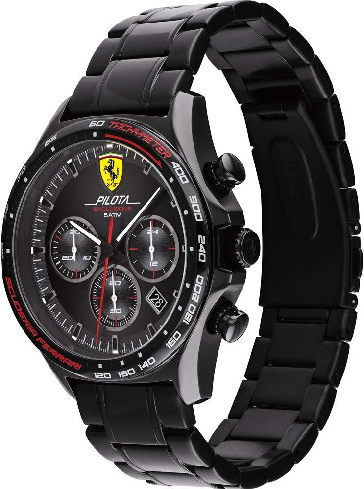 SCUDERIA FERRARI PILOTA EVO 0830716 Cronografo uomo » Zeitlounge.com