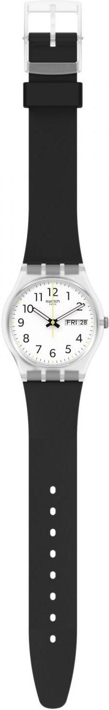 Swatch RINSE REPEAT BLACK GE726 Unisex horloge » Zeitlounge.com