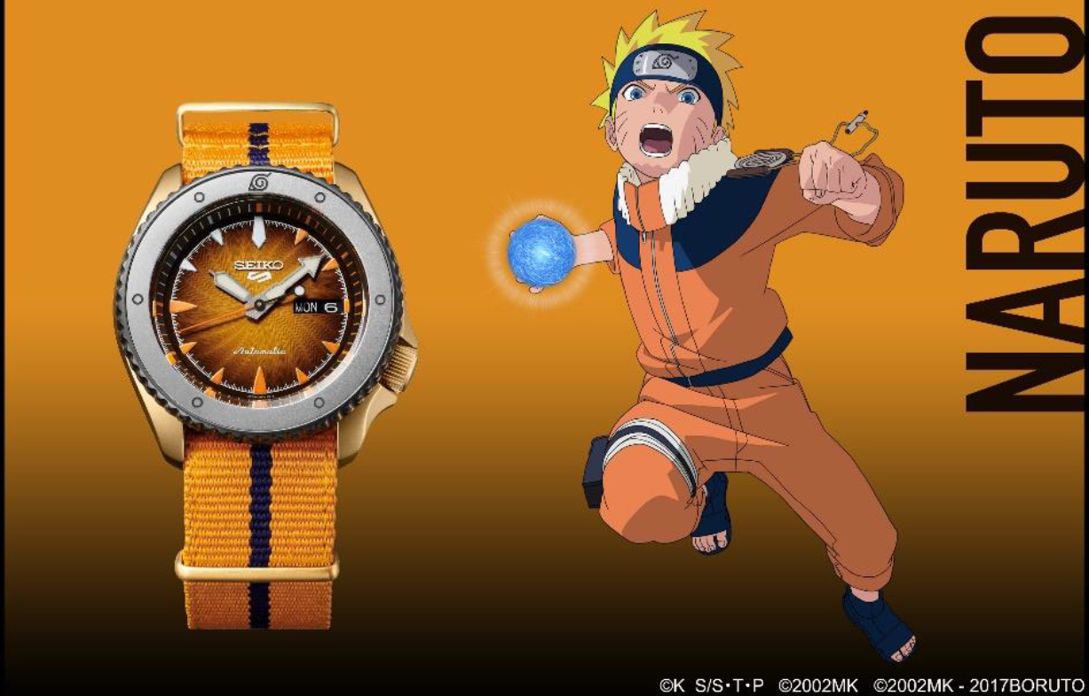 Seiko 5 \u0026#039;Naruto\u0026#039; NARUTO \u0026amp; BORUTO