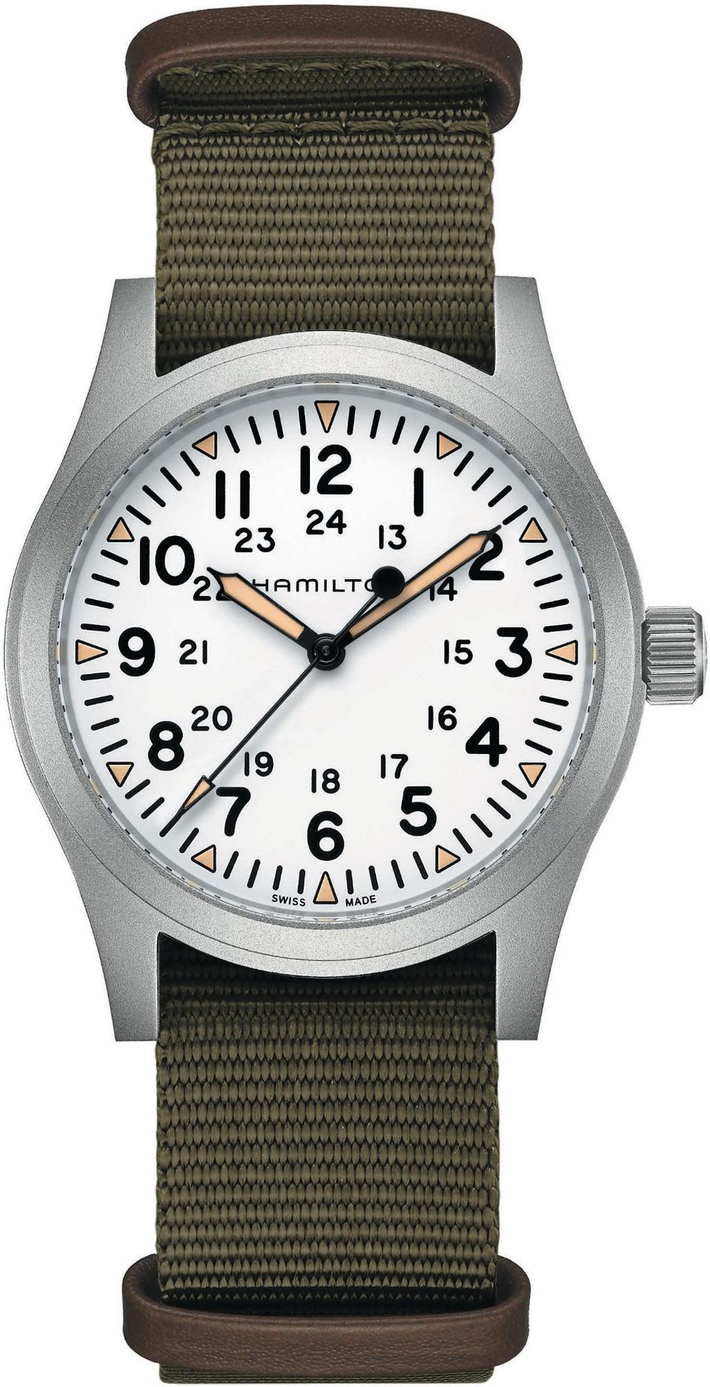 Hamilton Khaki Field H69529913 Montre Automatique pour hommes Réserve de marche de 80 heures