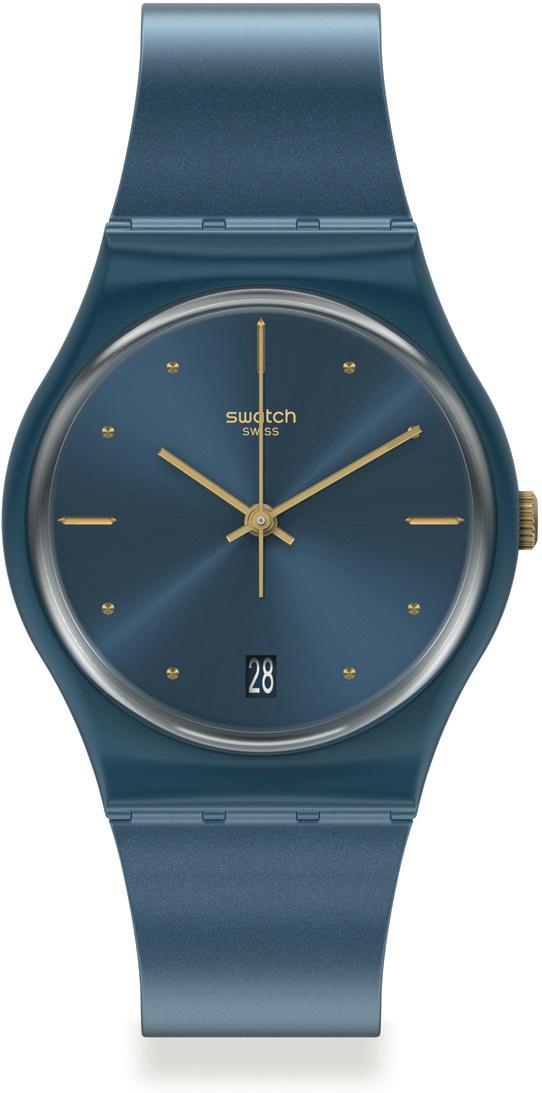 Swatch PEARLYBLUE Original Gent GN417 Unisexuhr Swatch PEARLYBLUE Original Gent GN417 Unisexuhr