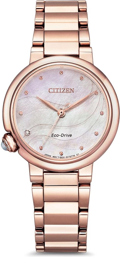 Citizen L-Elegance EM0912-84Y Montre Radio-Pilotée pour femmes