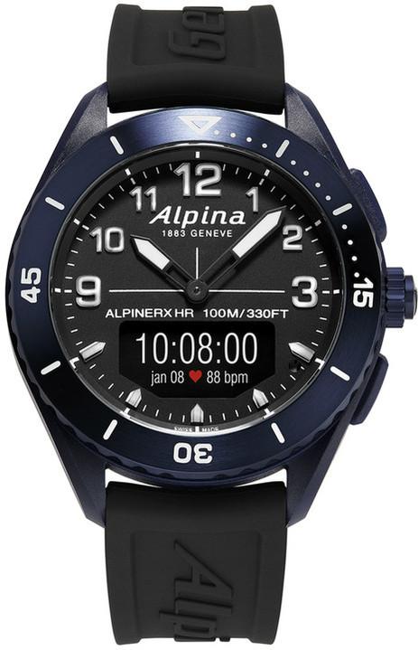 Alpina Geneve AlpinerX Alive AL-284LBBW5NAQ6 Montre-Bracelet pour hommes