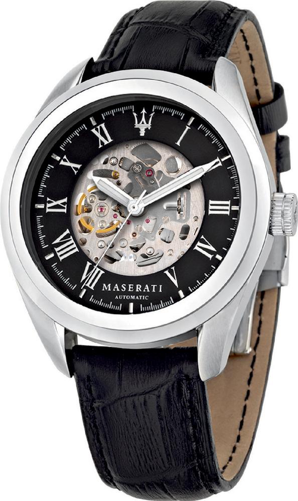 Maserati automatic hotsell skeleton watch