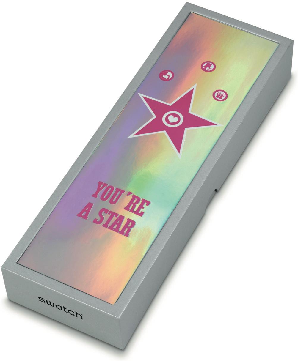 Swatch STAR MOM SO28Z108 Armbanduhr Swatch STAR MOM SO28Z108 Armbanduhr