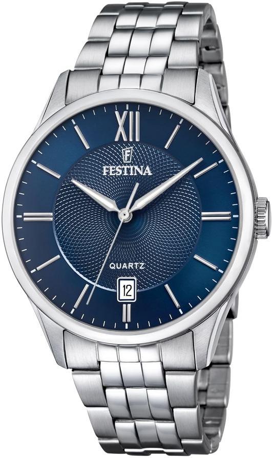 Festina Stahlband klassisch F20425/2 Herrenarmbanduhr Festina Stahlband klassisch F20425/2 Herrenarmbanduhr