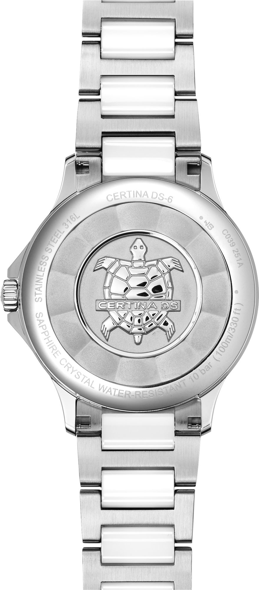 Certina DS 6 Lady C039.251.11.017.00 Dames armbandhorloge Certina DS 6 Lady C039.251.11.017.00 Dames armbandhorloge