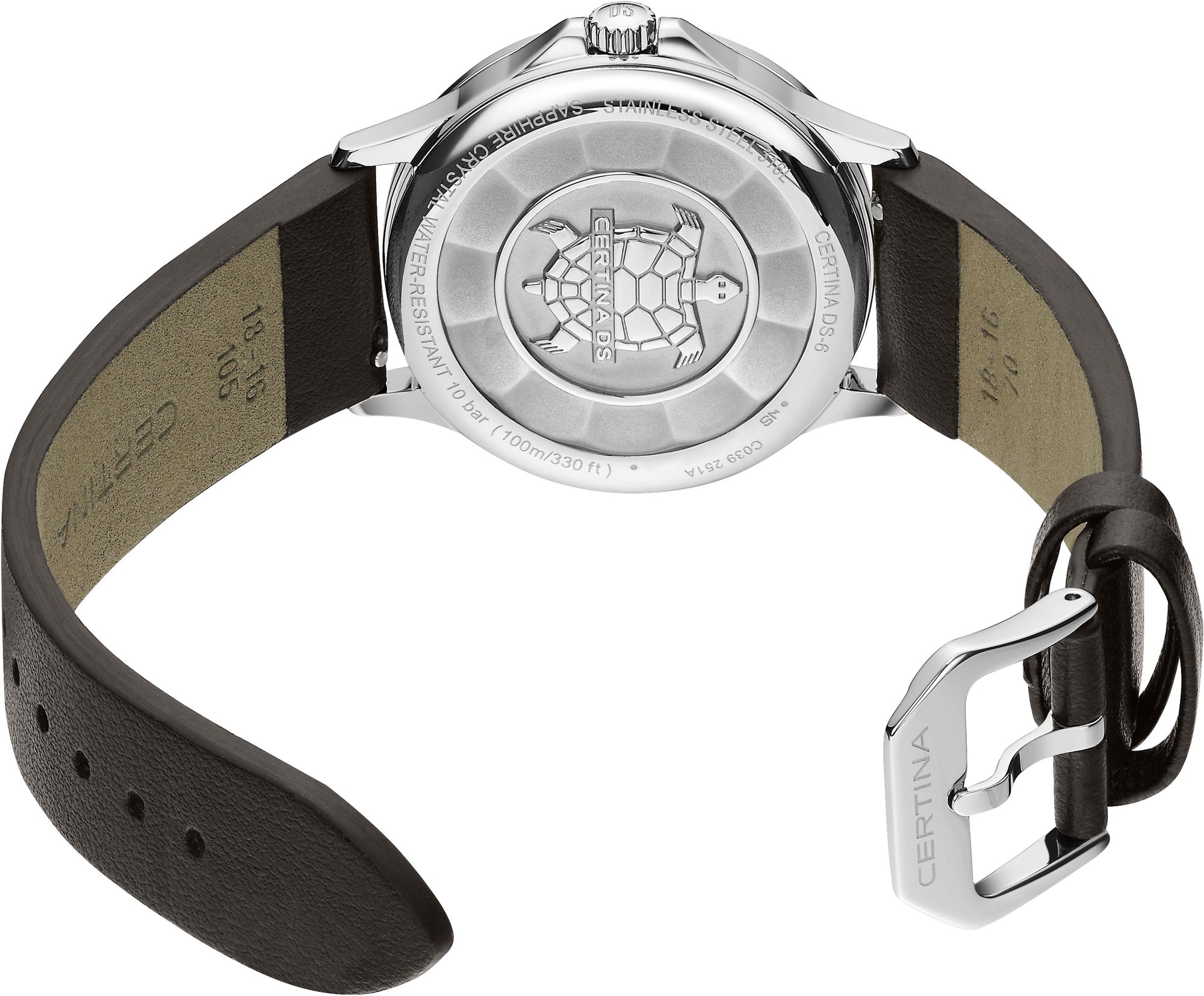 Certina DS 6 Lady C039.251.17.017.01 Dames armbandhorloge Certina DS 6 Lady C039.251.17.017.01 Dames armbandhorloge