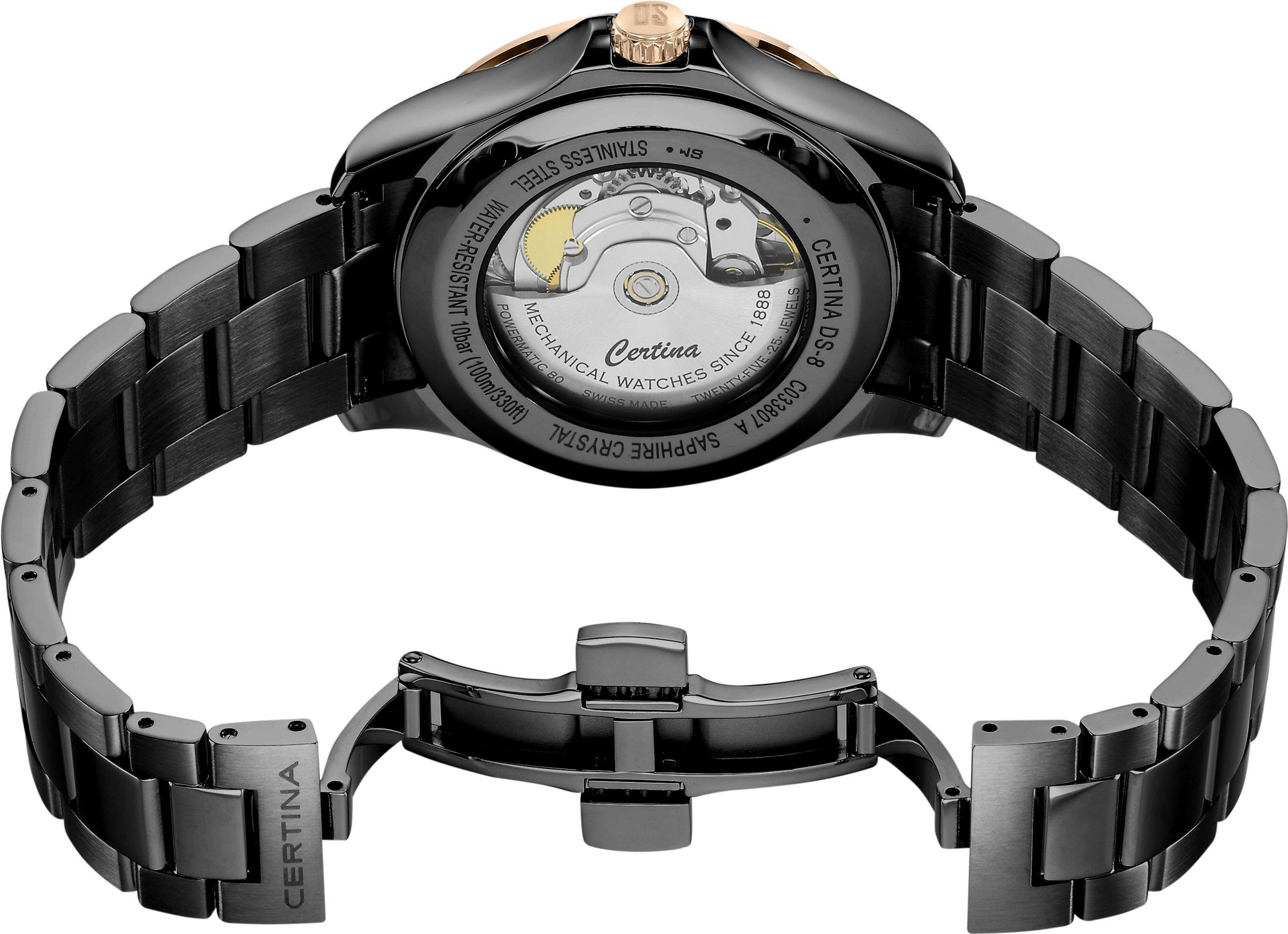Certina DS 8 Gent C033.807.33.057.00 Automatic Mens Watch Certina DS 8 Gent C033.807.33.057.00 Automatic Mens Watch