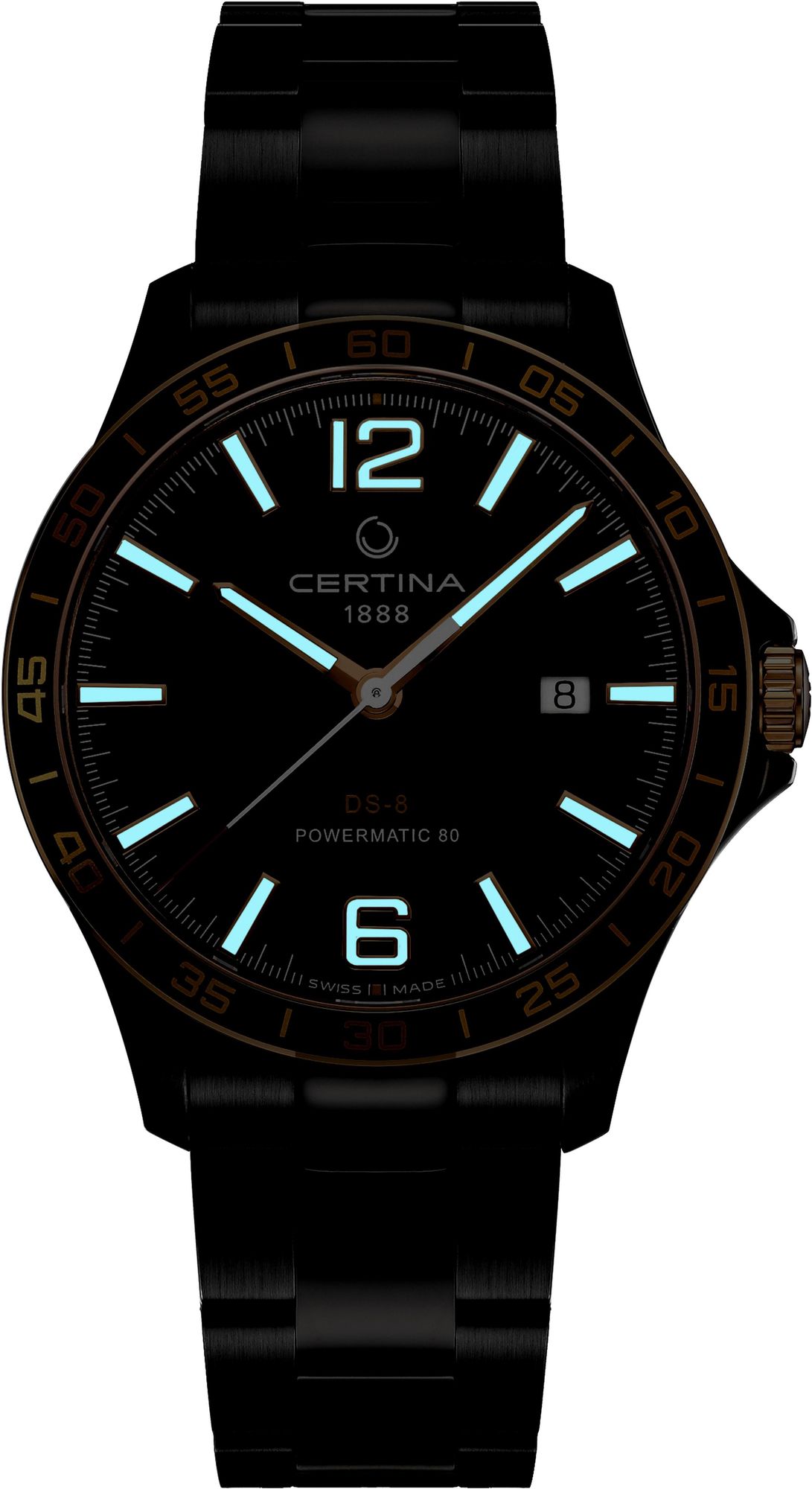 Certina DS 8 Gent C033.807.33.057.00 Automatic Mens Watch Certina DS 8 Gent C033.807.33.057.00 Automatic Mens Watch