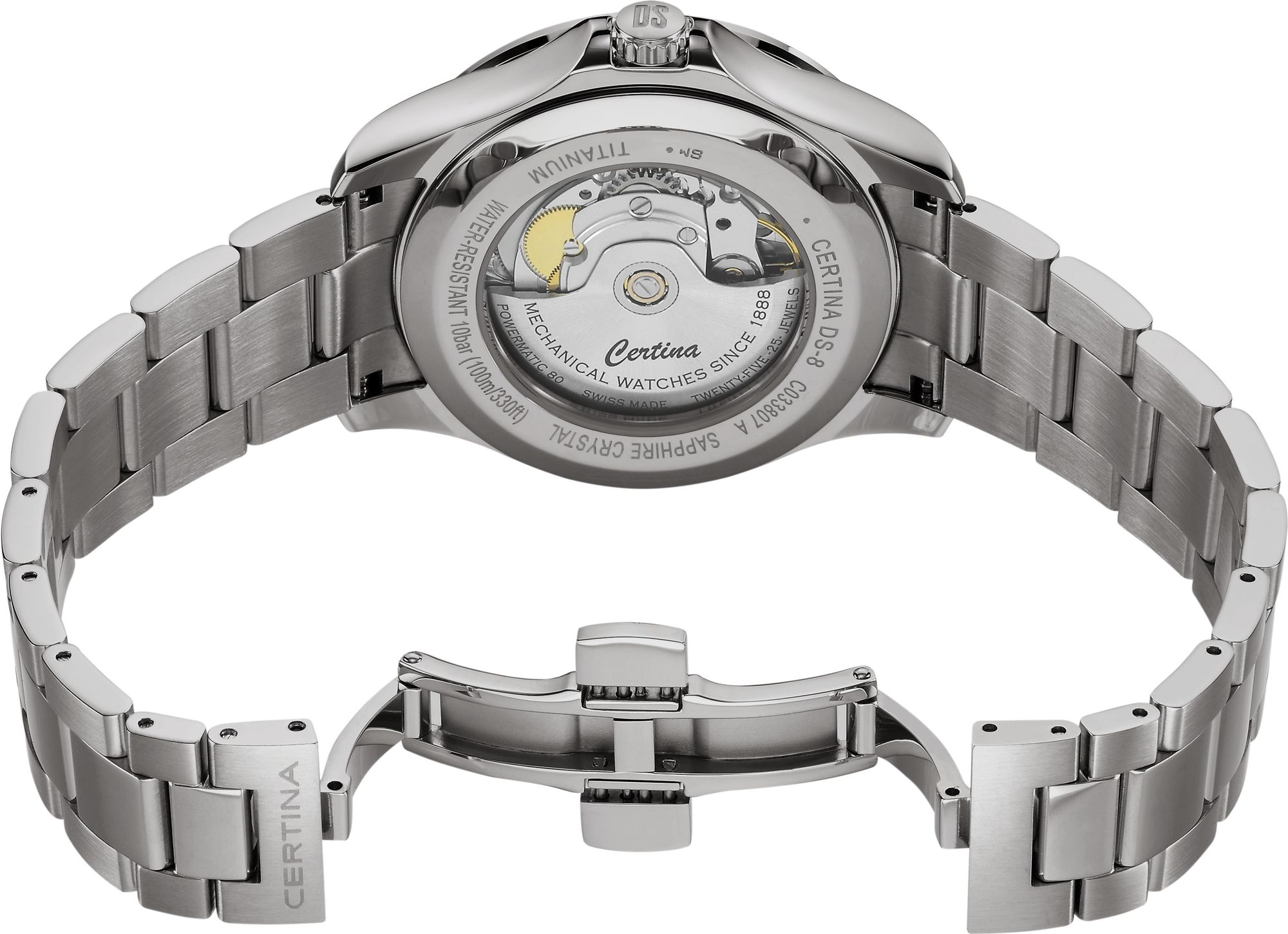 Certina DS 8 Gent C033.807.44.047.00 Automatisch horloge voor heren