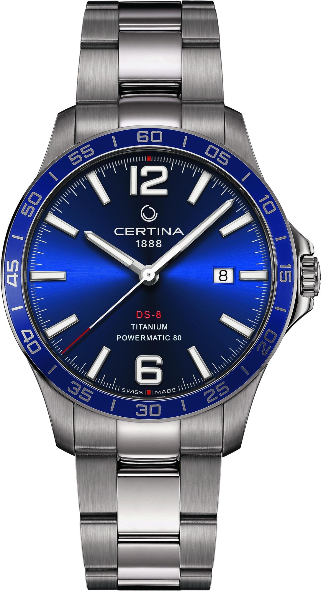 Certina DS 8 Gent C033.807.44.047.00 Orologio automatico uomo Certina DS 8 Gent C033.807.44.047.00 Orologio automatico uomo