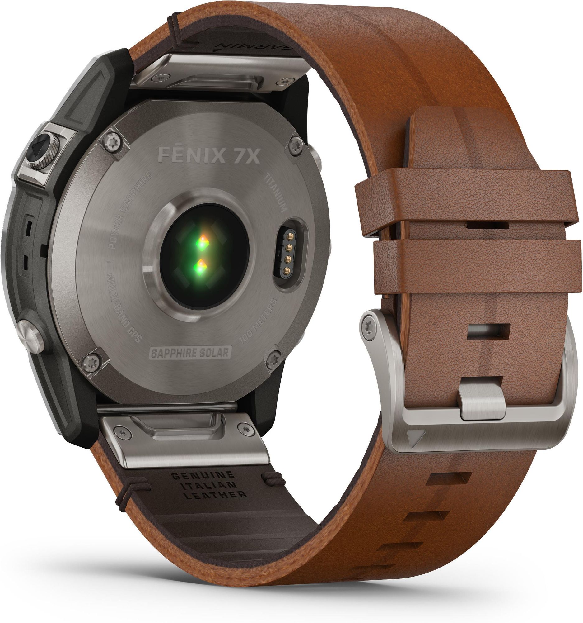 Garmin FENIX® 7X SOLAR TITAN 010-02541-19 Smartwatch bluetooth, GPS, heart rate monitor Garmin FENIX® 7X SOLAR TITAN 010-02541-19 Smartwatch bluetooth, GPS, heart rate monitor