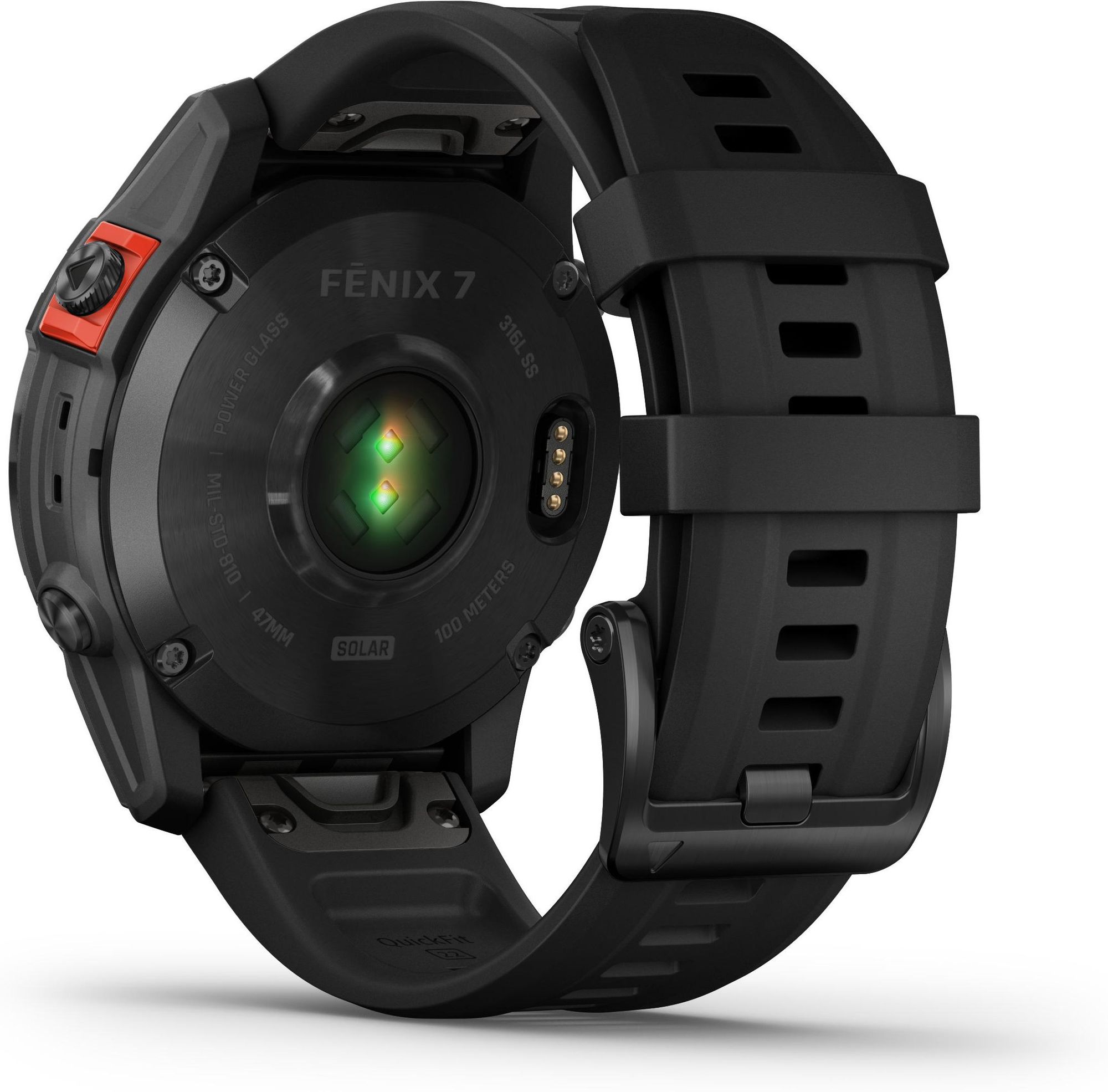 Garmin FENIX® 7 SOLAR 010-02540-11 Smartwatch Bluetooth, GPS, Pulsmessung