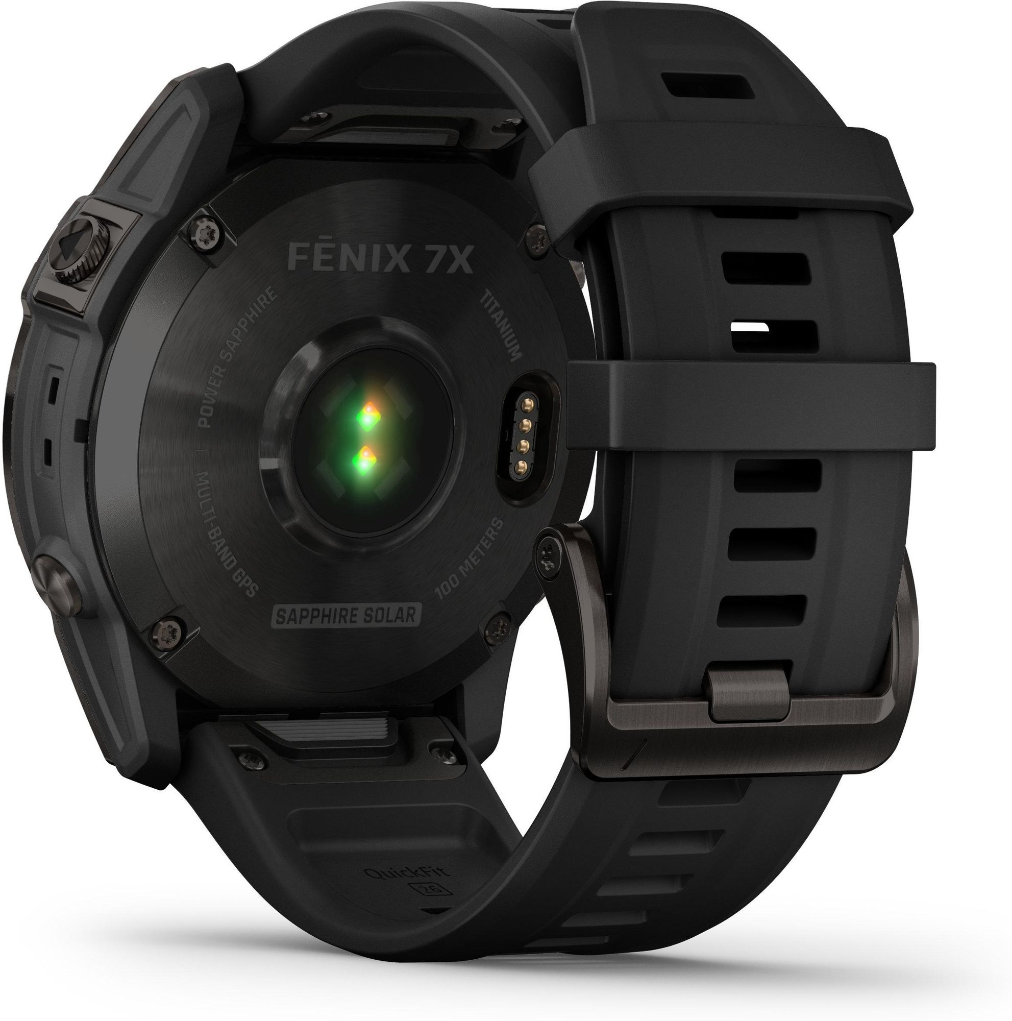 Garmin FENIX® 7X SOLAR TITAN 010-02541-11 Smartwatch Bluetooth, GPS, Pulsmessung