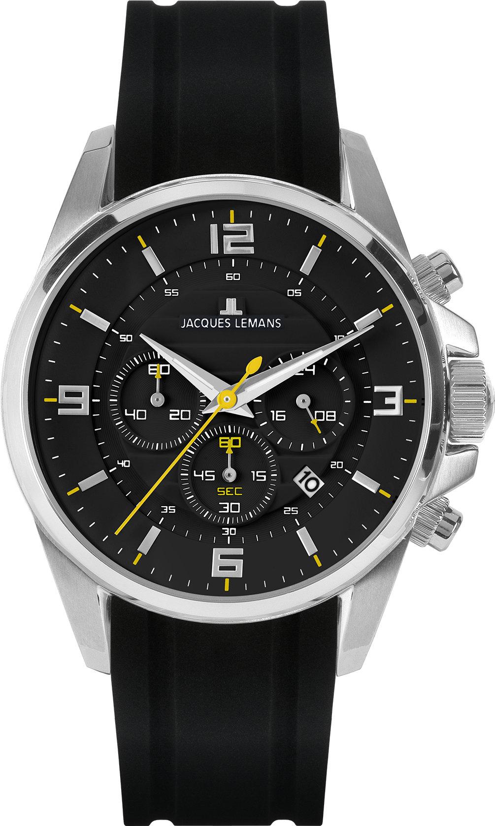 Jacques Lemans 1-2118A 1-2118A Herenchronograaf Jacques Lemans 1-2118A 1-2118A Herenchronograaf