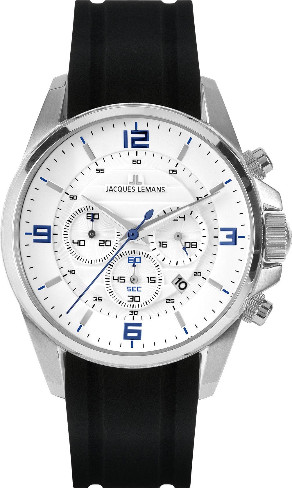 Jacques Lemans 1-2118B 1-2118B Cronógrafo para hombres