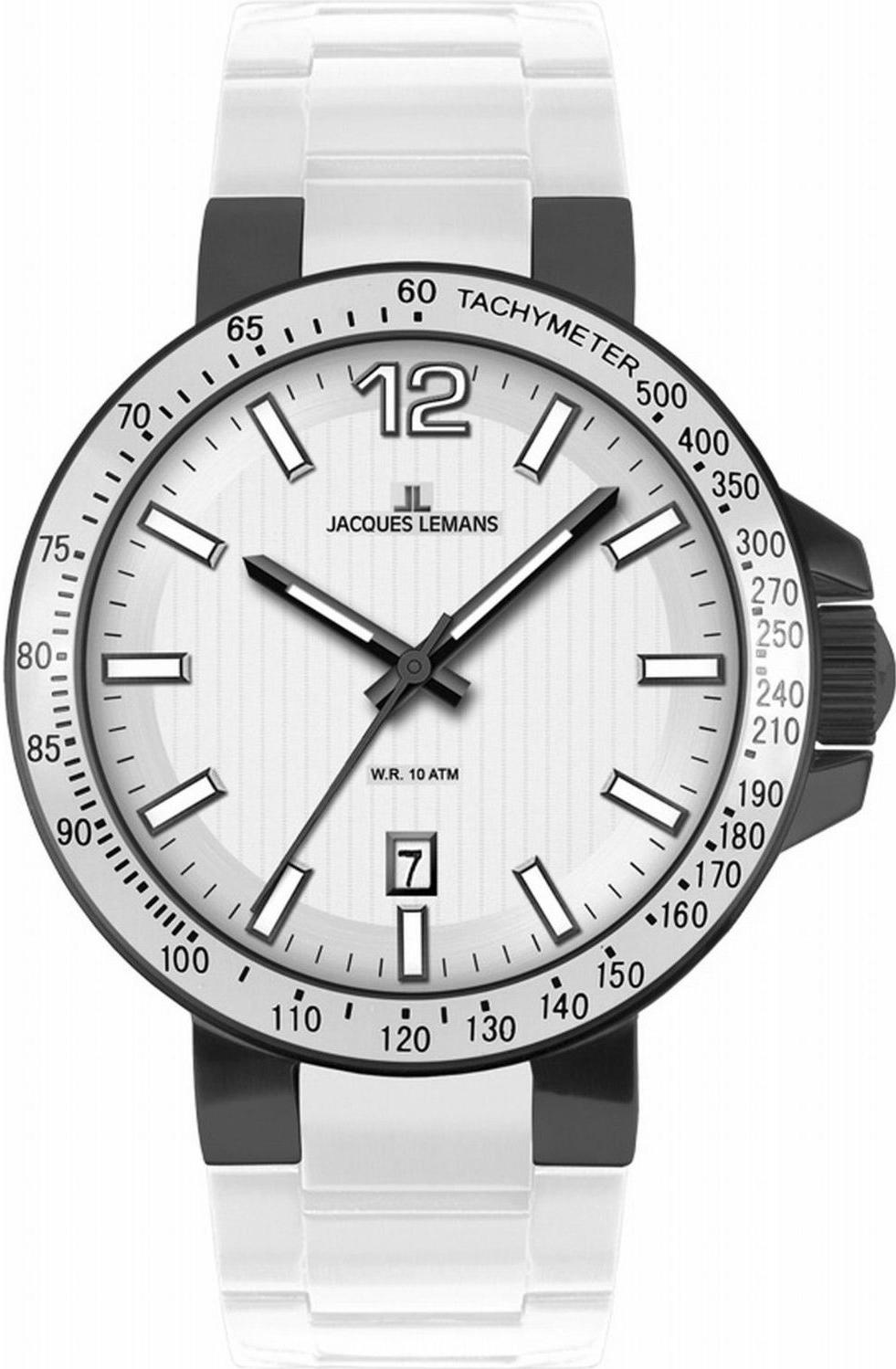 Jacques Lemans 1-1695G 1-1695G Heren armbandhorloge Jacques Lemans 1-1695G 1-1695G Heren armbandhorloge