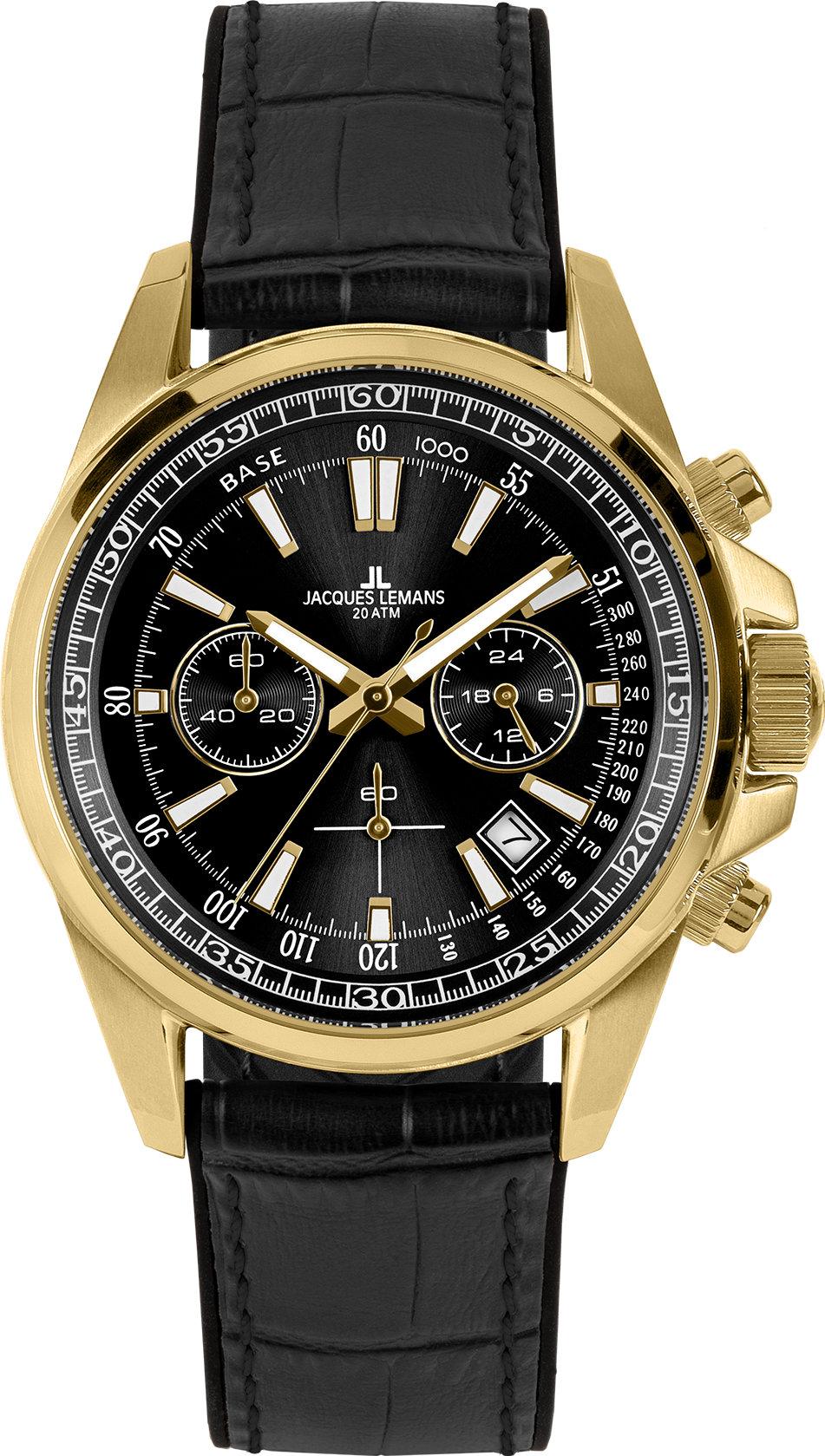 Jacques Lemans Liverpool 1-2117E Chronographe pour homme