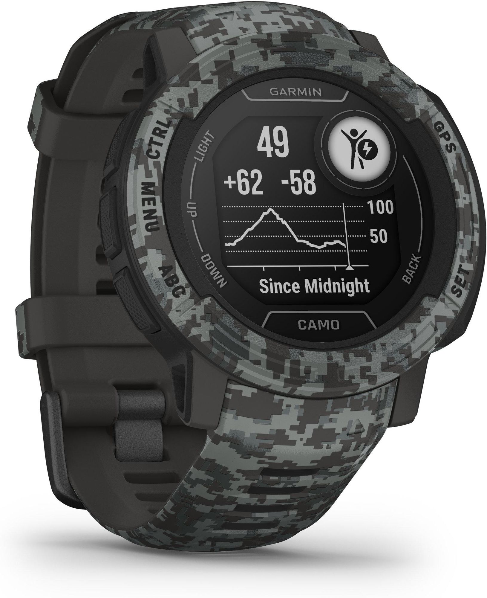 Garmin INSTINCT® 2 CAMO EDITION 010-02626-03 Smartwatch Garmin INSTINCT® 2 CAMO EDITION 010-02626-03 Smartwatch