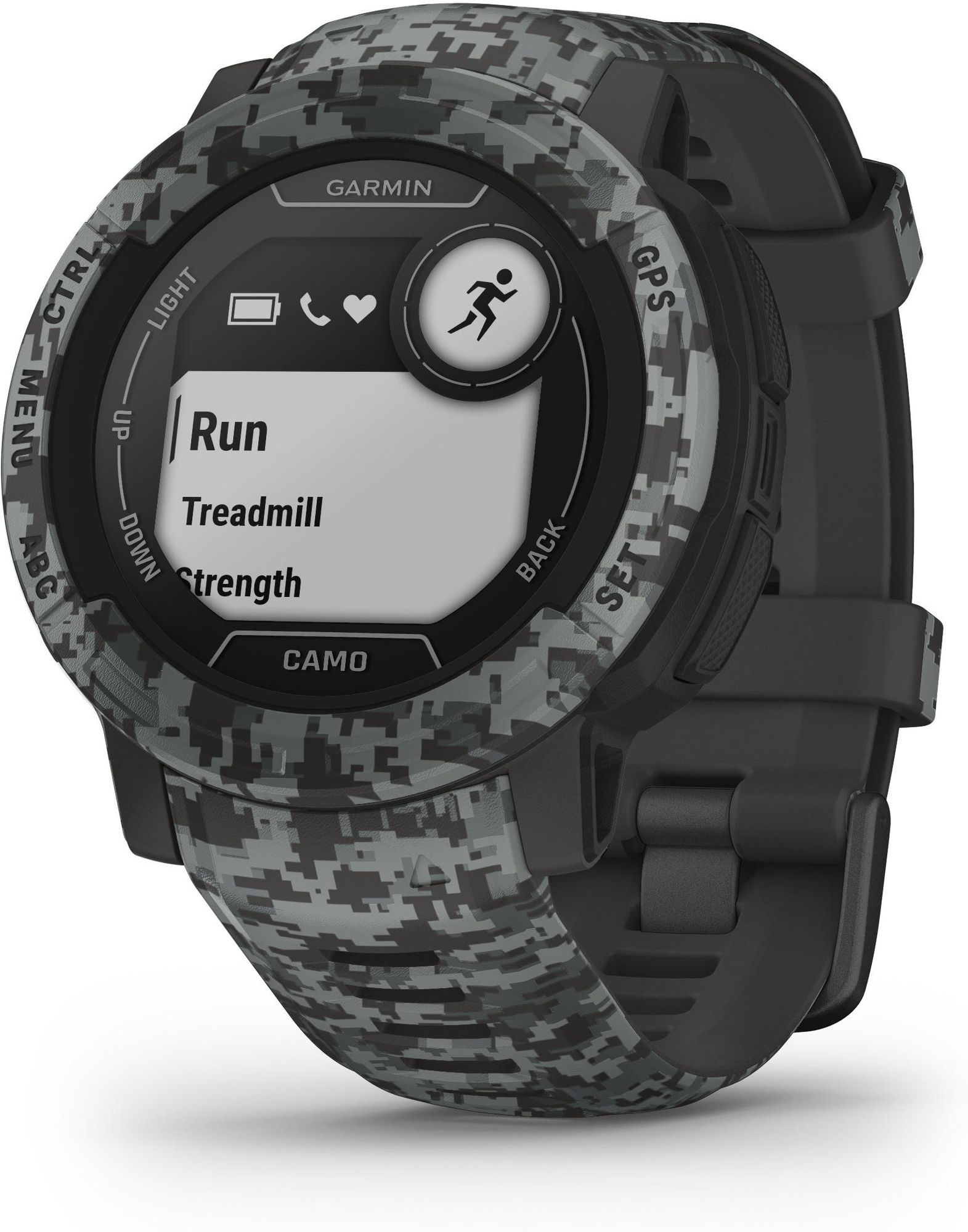 Garmin INSTINCT 2 CAMO EDITION 010-02626-03 Smartwatch Bluetooth, GPS, Pulsmessung