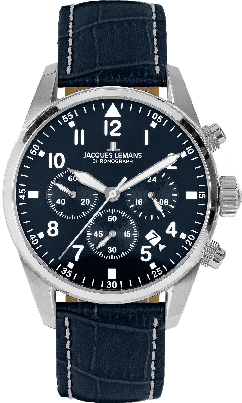 Jacques Lemans Barcelona 42-2B Herrenchronograph » Zeitlounge.com
