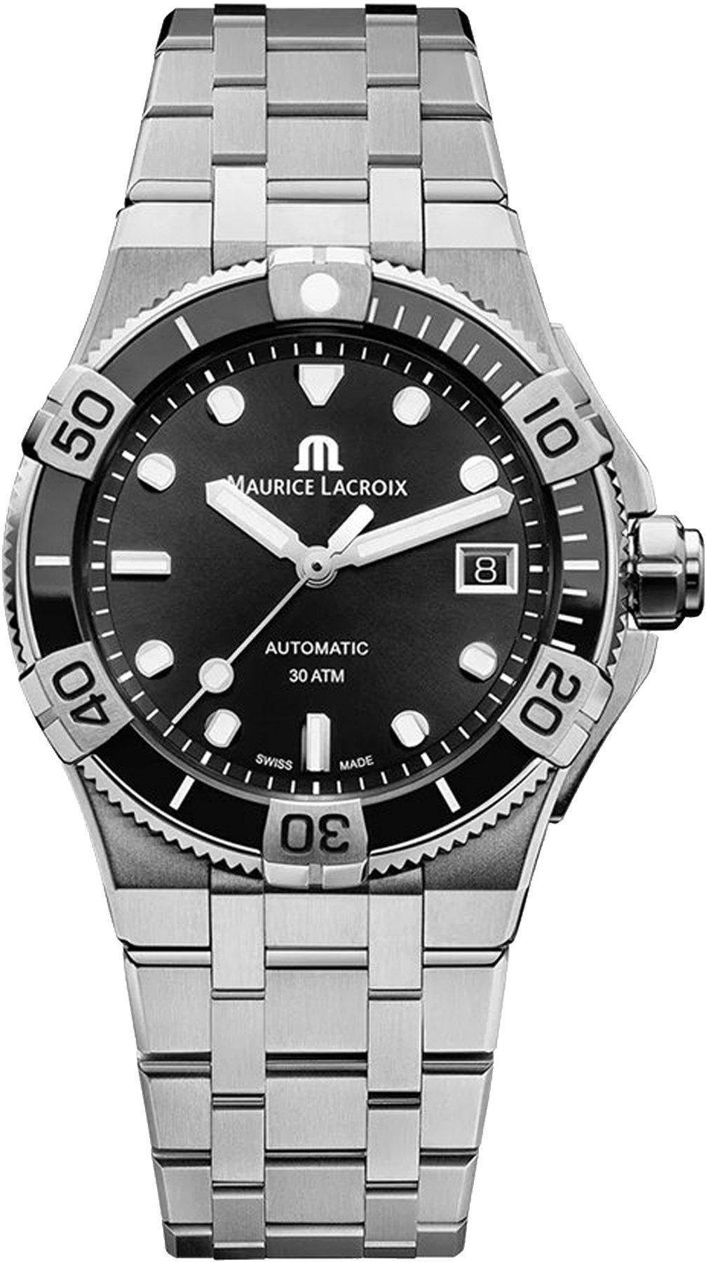 Maurice Lacroix Aikon AI6057-SSL2F-330-A Automatic Watch With spare bracelet