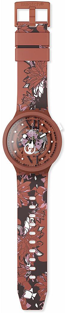 Swatch CAMOFLOWER COTTON SB05C100 Unisex horloge