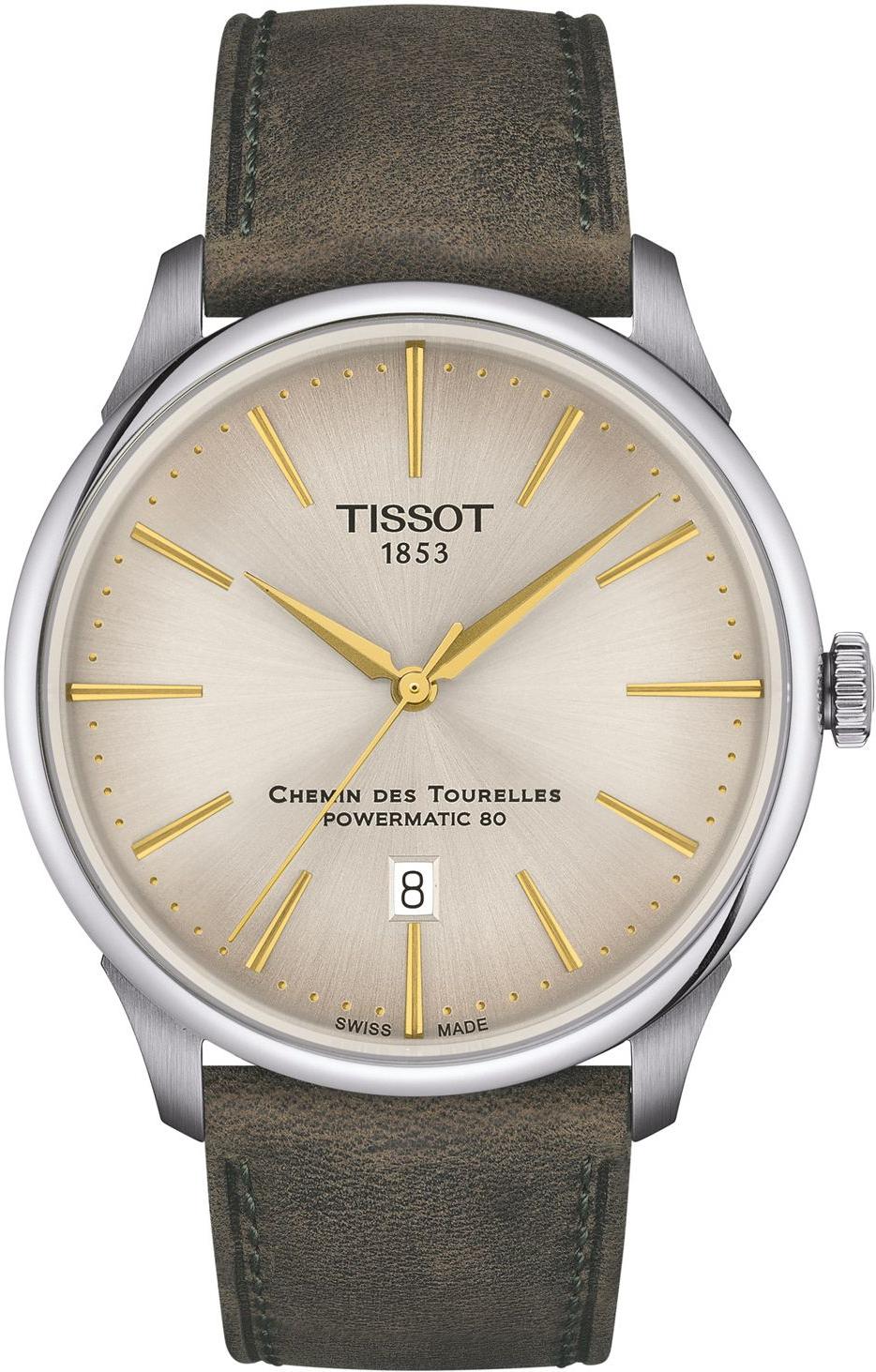 Tissot T-Classic T139.407.16.261.00 Reloj Automático para hombres Reserve de marcha de 80 horas